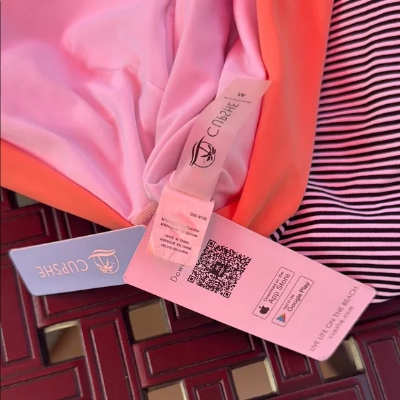 NWT Cupshe One Piece Swimsuit Size Medium - Picture 9 of 10